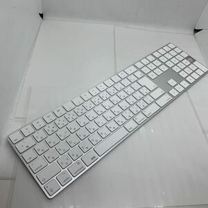 （617-3）【動作品】Apple Magic Keyboard A1843 テンキー付き 日本語キーボード　純正　マジックキーボード