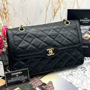 ★極美品★　CHANEL　シャネル　チェーンショルダー　マトラッセ　パリ限定