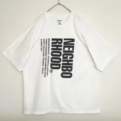 【未使用に近い★XL★レアデザイン】ネイバーフッドTシャツ★ビックロゴB