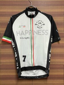 HF975 ジェッセージ GSG 半袖 サイクルジャージ 白 レディース S