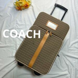 COACH キャリーケース シグネチャー ベージュ F05421