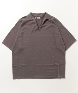 「Steven Alan」 半袖ニット M グレー メンズ