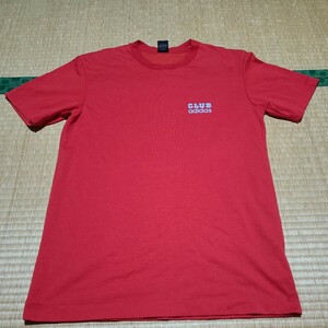 デサント製 Club adidas Tシャツ サイズJaspo L アディダス bio fix descente