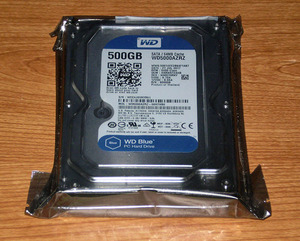 ★ 500GB ★新品・未開封★ Western Digital Blue【 WD5000AZRZ 】★0T0