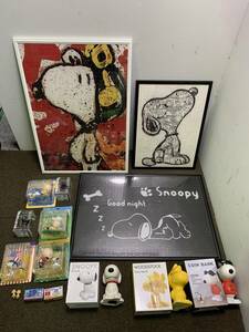 【まとめ売り】スヌーピー　Snoopy　ウッドストック　チャーリーブラウン　グッズまとめ　ジグソーパズル完成品　貯金箱　フィギュアなど