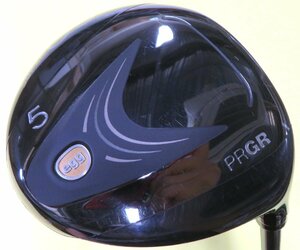 【中古】★ルール適合外　PRGR　プロギア　SUPER egg　スーパーエッグ　フェアウェイウッド　5W（19°）【R／M37】egg専用シャフト　HCなし