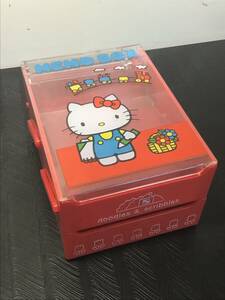 1976 サンリオ HELLO KITTY MEMO BOX キティちゃん 小物入れ ファンシー コレクション 昭和レトロ 現状品