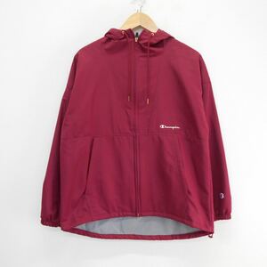 Champion チャンピオン CW-NSC12 FULL ZIP HOODED JACKET 裏起毛 ウインドジャケット パーカー M 10114962