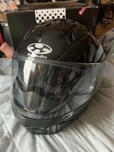フルフェイスヘルメット OGK RYUKI システムヘルメット Lサイズ　ブラックメタリック