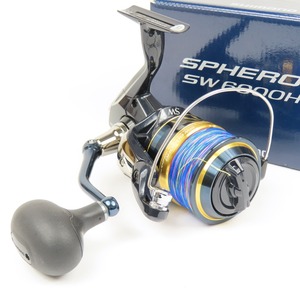 96037★1円スタート★SHIMANO シマノ 新品同様美品 21 スフェロス SW6000HG SPHEROS スピニング リール フィッシング 釣り 釣具 スポーツ