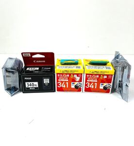 Canon キャノン 純正 互換 インクカートリッジ BC-340XL BC-341 BC-341XL 計5個セット