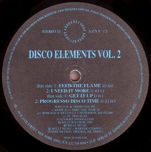 英12 Disco Elements Vol. 2 AZNY12 Azuli Records /00250