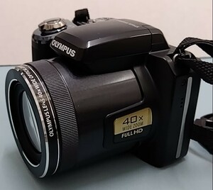 オリンパス Olympus☆ Stylus SP-820UZ 40x コンパクトデジタルカメラ 入電確認済み。操作未確認。ジャンク ケース付 ＃2518