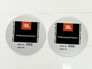 JBL 3125 プレート 2枚 [11095]