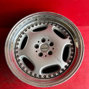 OZ RACING　カールソン 3P サイズ18×10JJ PCD 112 H5 OFF 16 ハブ径約 66mm 傷汚れあり1本　深リム