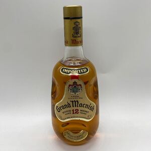 1円〜 11☆ GRAND MACNISH Scotch Whisky 12年 グランドマクニッシュ 未開封品 ウイスキー スコッチ 内容量750ml アルコール分43度 10