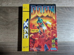 DOOM ドゥーム SUPER 32X メガドライブ MD レトロ ゲーム レア SEGA セガ