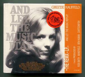 ☆送料込/未開封/ フリーチャ・カウフェルト　Greetje Kauffeld / And Let the Music Play + Remix LP音源 / 2枚組　デジパック仕様