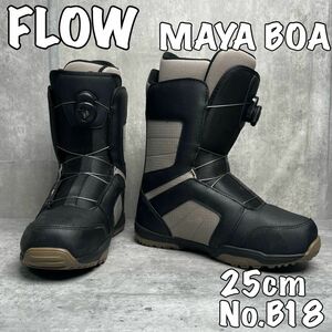 FLOW MAYA BOA 25cm メンズ　スノーボード　ブーツ　B18