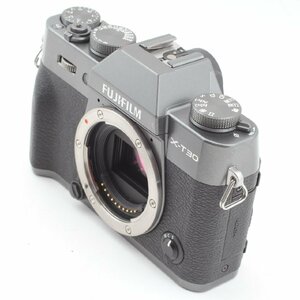 【ショット数8,017枚】FUJIFILM X-T30 ボディ チャコールシルバー