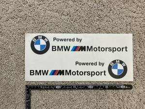 送料無料 powered by BMW Motorrad ステッカー ブラック セット 