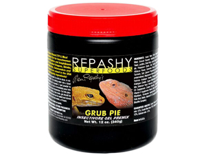 ★　グラブパイ340g(12oz)　レパシー(REPASHY)　昆虫食性爬虫類・両生類用フード　新品　消費税0円　★