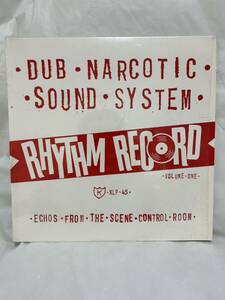 ◎B557◎LP レコード DUB NARCOTIC SOUND SYSTEM ダブ・ナルコティック・サウンド・システム/RHYTHM RECORD VOLUME ONE