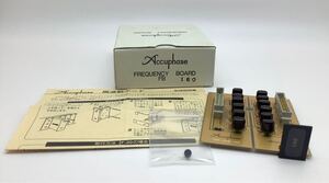 ⑯ Accuphase アキュフェーズ FB180 FREQUENCY BOARD 周波数ボード 箱付 説明書 付属品