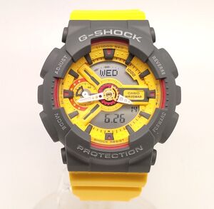 CASIO G-SHOCK GMA-S110Y-9AJF 腕時計 クォーツ イエロー カシオ メンズ◆3101/西伊場店