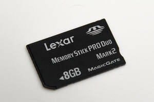 8GB Lexar メモリースティック MEMORY STICK PRO DUO MARK2