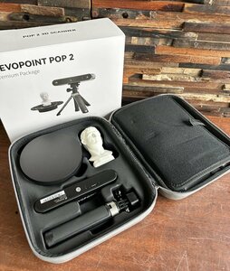 1回使用のみ 新古品 REVOPOINT POP 2 3D スキャナー レーザースキャナー プレミアムパッケージ 箱あり