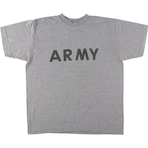 古着 U.S.ARMY ミリタリープリントTシャツ メンズL /eaa454583