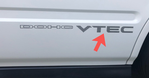 新品 純正品 HONDA ホンダ ステッカー VTEC 2枚セット シビック 3D EG6