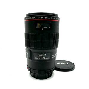 動作良好 美品 Canon EF100mm F2.8L Macro IS USM キヤノン カメラ レンズ