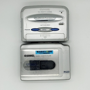 ジャンク★aiwa HS-PS008 HS-PS120 カセットテーププレーヤー カセットウォークマン アイワ CASSETTE WALKMAN