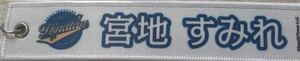 日向坂46 ひな誕祭　生写真　Happy Train Tour 4回目のひな誕祭　黄色衣装 ネームタグキーホルダー　ガチャ　ユニエア　宮地すみれ