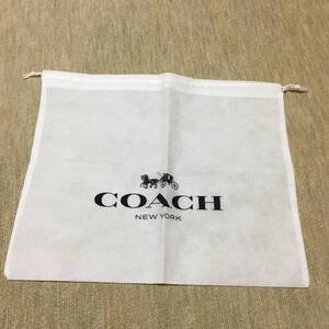 coach コーチ ショッパー袋 不織布巾着袋　巾着