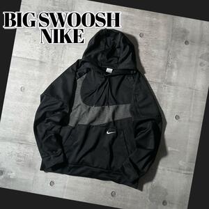 y2k NIKE スウェットパーカー ビックスウッシュ テック フーディ XXL