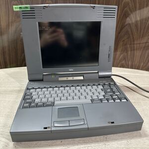 MY98-192 激安 PC98 ノートブック NEC PC-9821Nx/C7 起動確認済み ジャンク 同梱可能