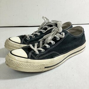 ★CONVERSE ALL STAR コンバースオールスター ct70 ローカットスニーカー ブラック系 UK8 26.5cm 0.9kg★