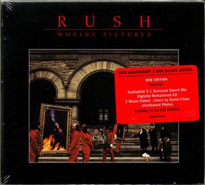 未開封品☆CD＋DVD AUDIO☆RUSH/MOVING PICTURES～30TH ANNIVERSARY 2 DISC DELUXE EDITION☆602527621074☆ラッシュ☆