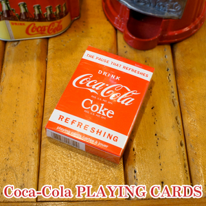 コカコーラ トランプ Coca-Cola PLAYING CARDS BICYCLE バイスクル コーラ デザイン 遊び ゲーム アメ雑 おしゃれ 手品 マジック