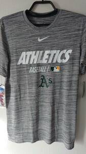 *即決*　MLB　オークランド・アスレチックス　ナイキ　オーセンティック コレクション　選手着用タイプ　Tシャツ　新品未使用　タグ付き