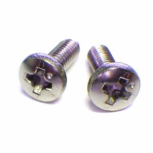 ビス Lビス 2本 ステン ダイワ Ｌ ノブ 用 ハンドル ノブ 用スクリュー ネジ ビス バインド M3.0-8mm 0.5P