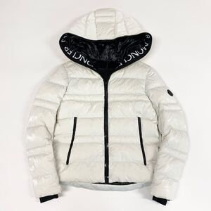 Da15 MONCLER モンクレール THARON ダウンジャケット ショートダウン 2021 H10931A00019 53A3H サイズ00 ホワイト レディース アウター