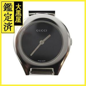 GUCCI グッチ 腕時計 1999.03並行 YA067504 6700L ステンレス ブラック文字盤 クォーツ【472】EY