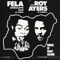 廃盤 ワールド Fela Kuti & Roy Ayers Music Of many Colours　フェラ・クティと、ロイ・エアーズが、残した歴史的共演アルバム