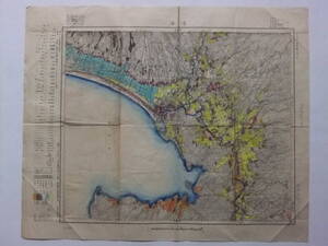 ☆☆B-282★ 昭和23年 「沼津」 静岡県 ★古地図☆☆