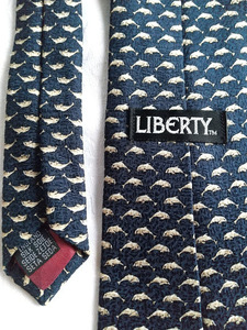 送料無料　ネクタイ　リバティ　シルク　LIBERTY