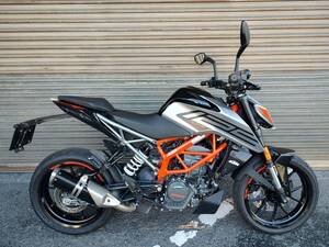 ＫＴＭ １２５デューク　３３００㎞　スペアキー　コードカード